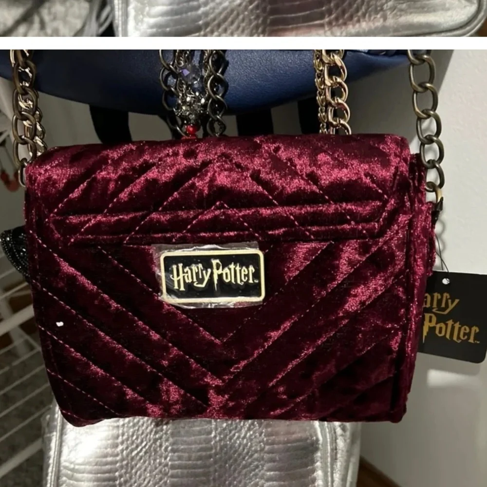 Warner Bros. Red Mini Bag with Gold Hardware - Picture 3 of 3